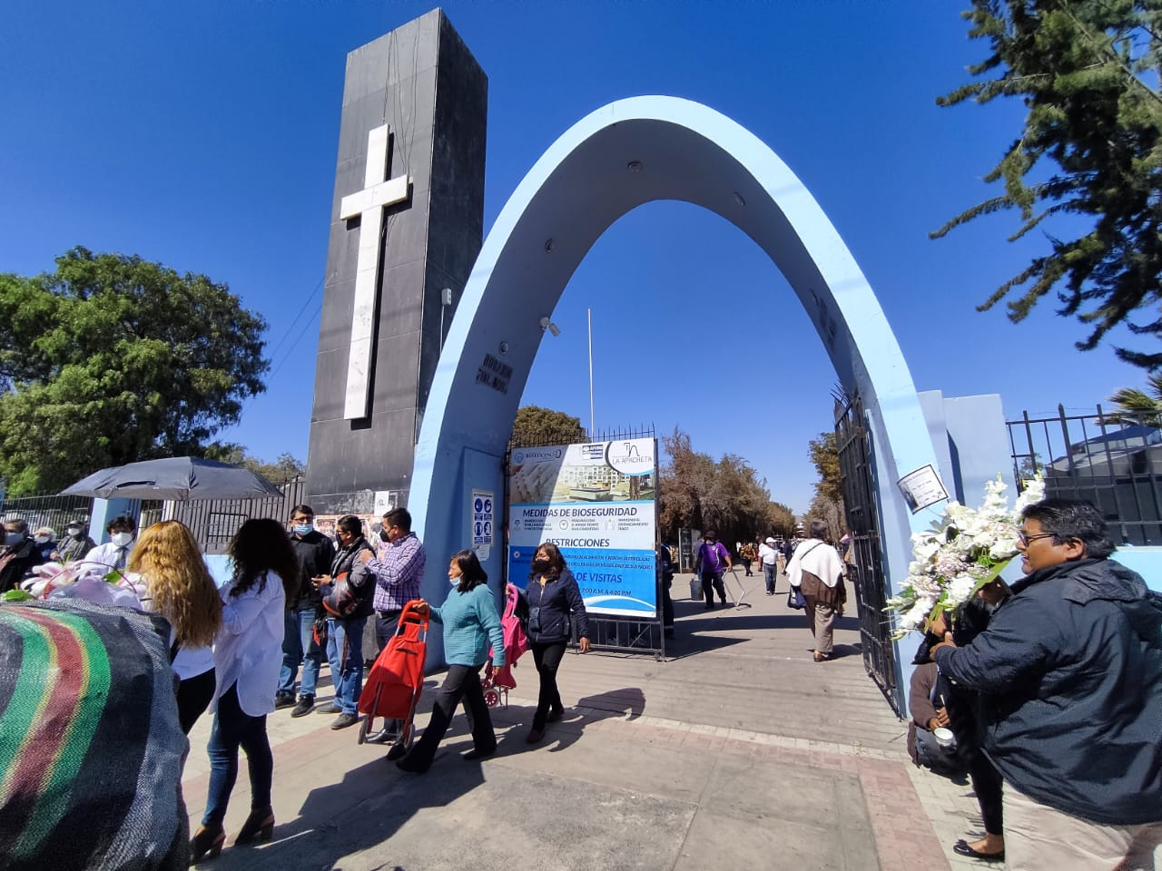 Cementerio La Apacheta espera recibir a 60 mil visitantes por Todos los Santos