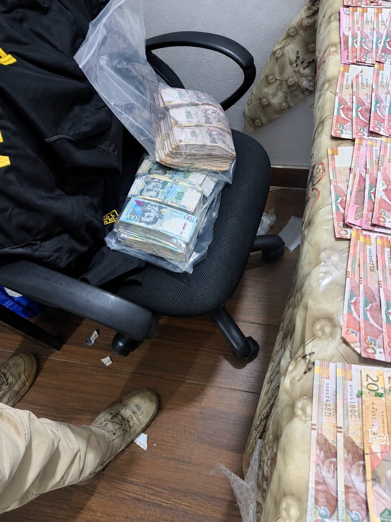 Detienen a 12 presuntos integrantes de “Los Orientales” por falsificación de billetes