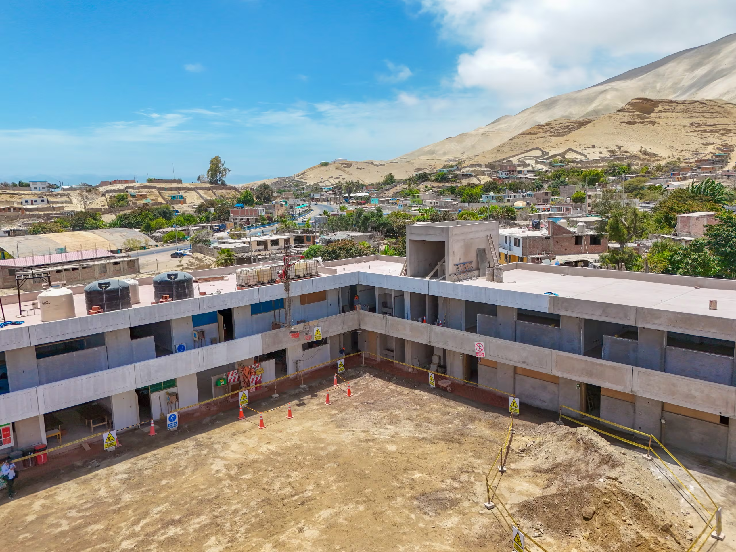 Obras en colegio Sebastián Barranca se prolongarán hasta 2027