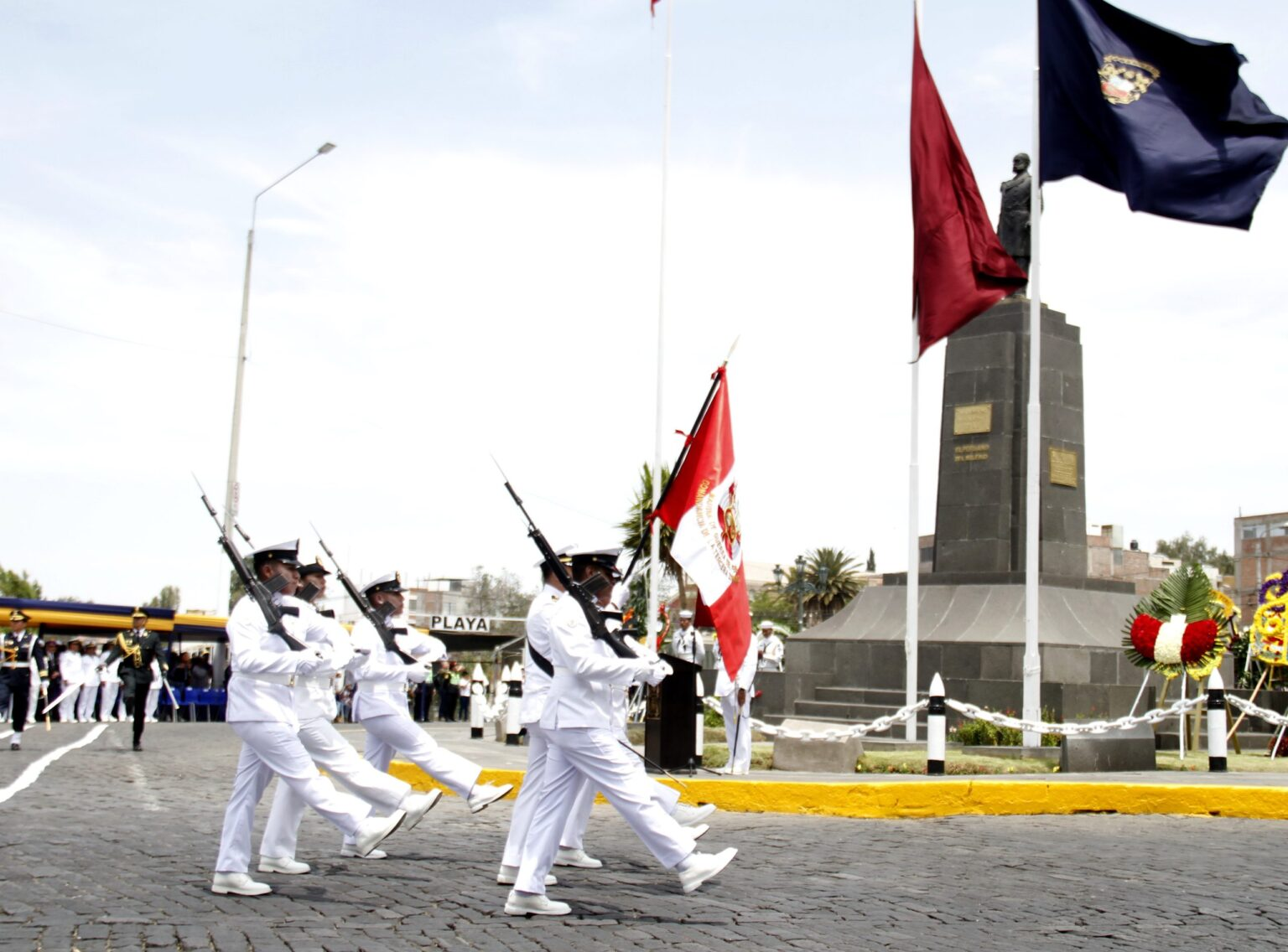 Arequipa rinde homenaje a Grau por el Día de la Marina de Guerra