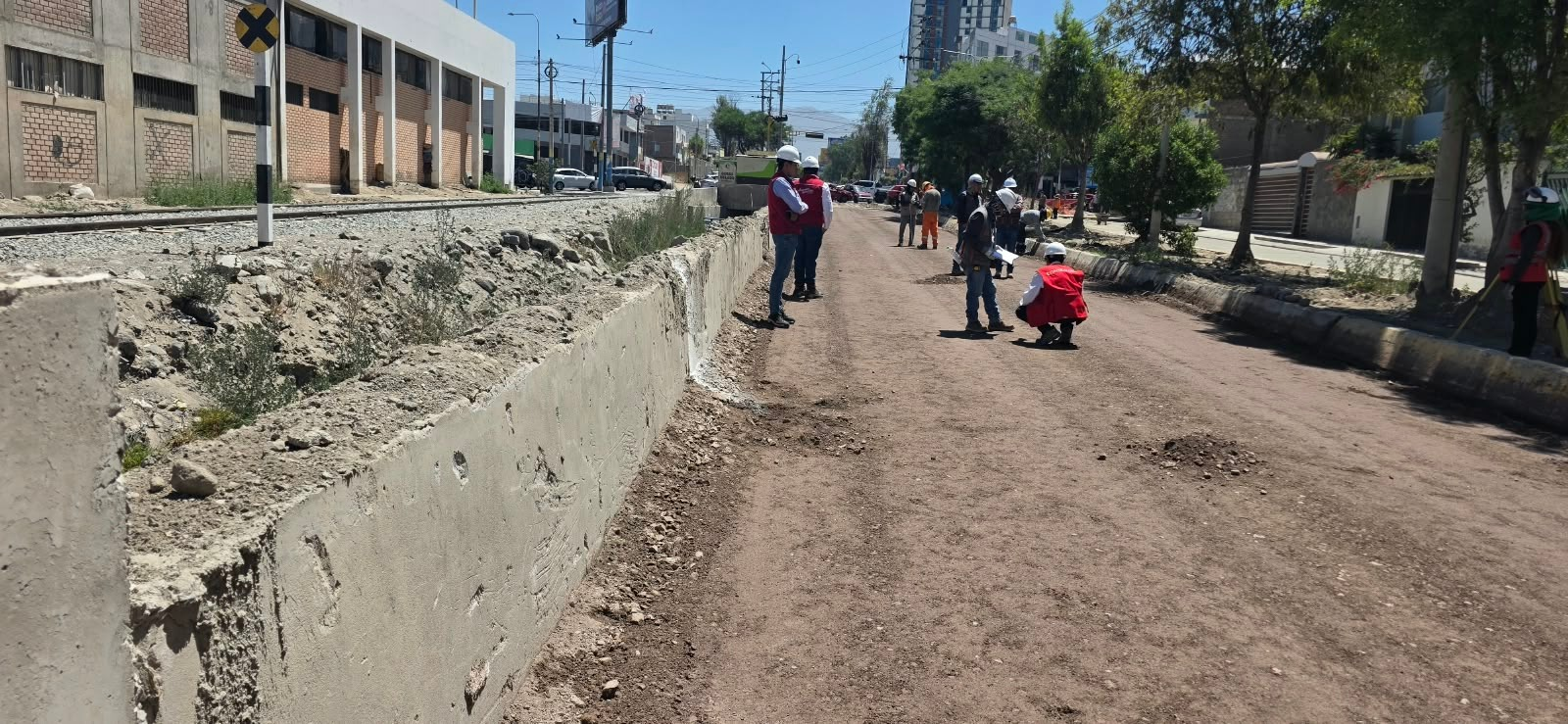 Obra de S/5.6 millones en El Chullo sigue inconclusa a días de las lluvias