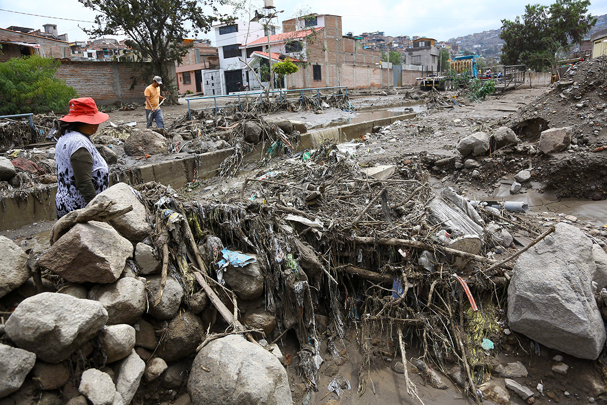 Arequipa: 136 mil personas expuestas a huaicos y deslizamientos en el verano