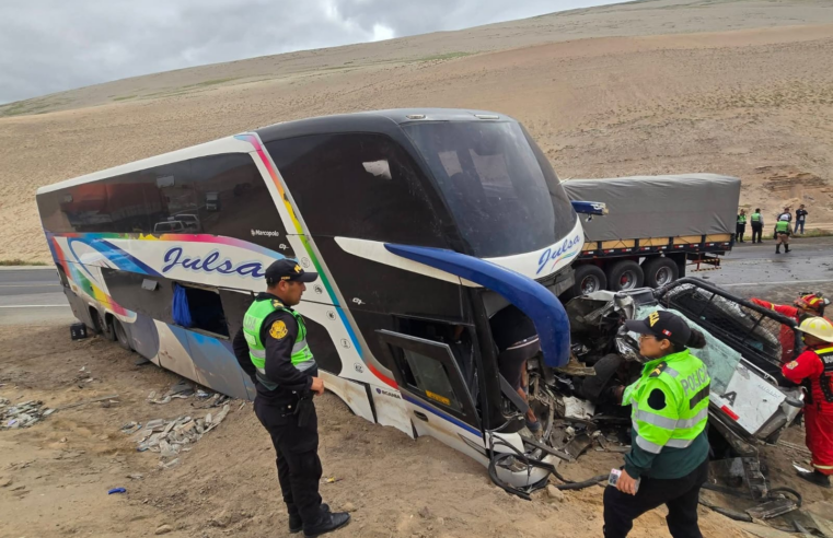 Accidentes en la Panamericana Sur evidencian saturación y excesivo flujo