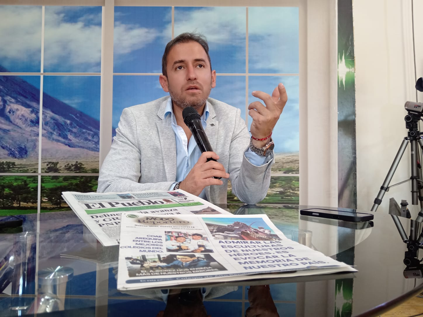 Augusto Arce anuncia cambios en el distrito y medidas de prevención