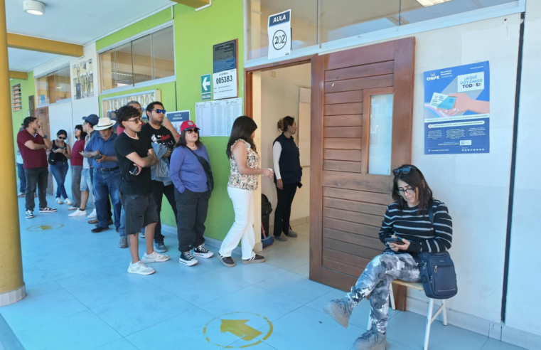 1,2 millones de electores deciden hoy el futuro de Arequipa