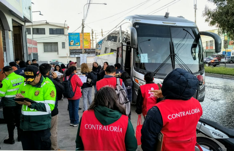 Contraloría despliega 80 auditores en Arequipa para fiscalizar los comicios
