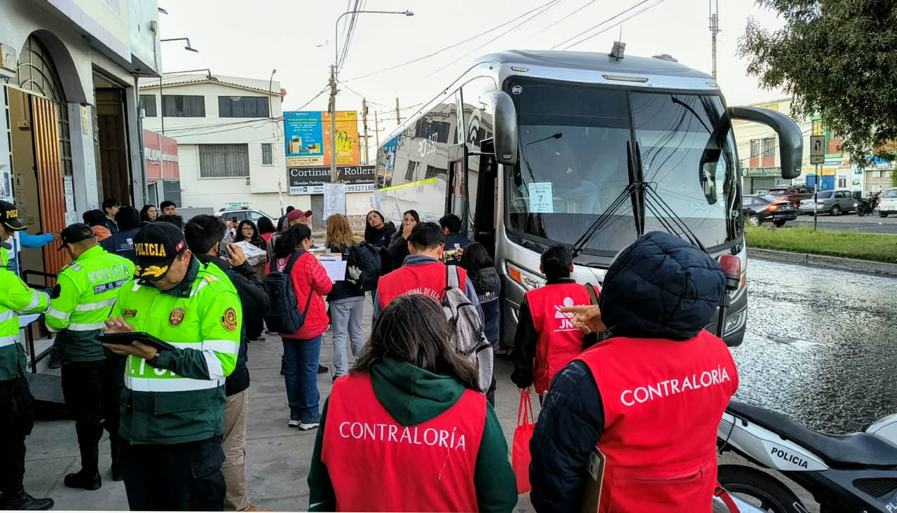 Contraloría despliega 80 auditores en Arequipa para fiscalizar los comicios
