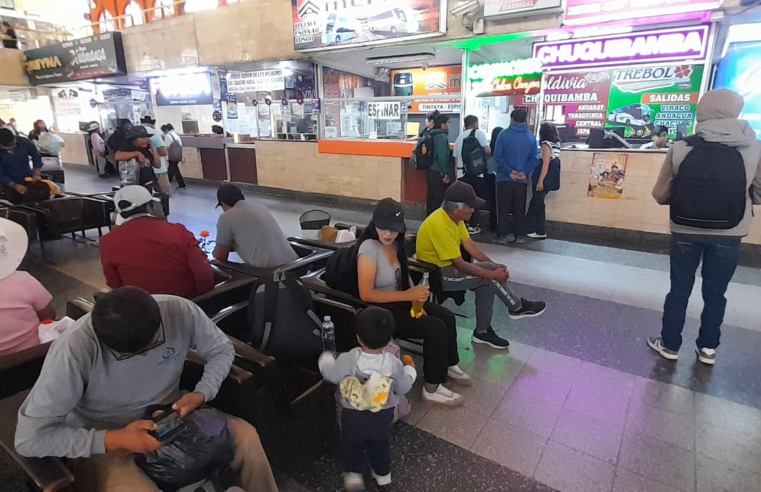 Incremento de viajes y dificultades en desplazamiento de electores