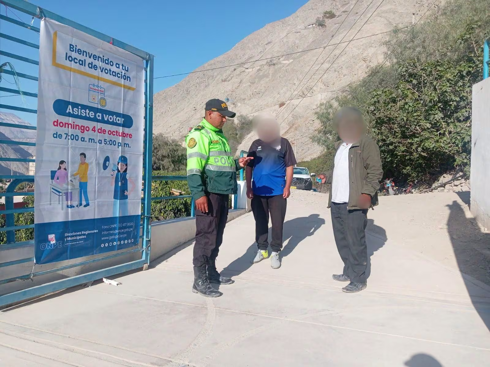 Seis detenidos por presuntas infracciones electorales en Camaná y Condesuyos